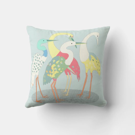 集鶴 クッション (裏面)