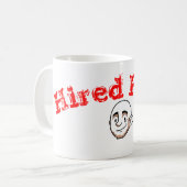 雇われた誇大宣伝CoffeeMug コーヒーマグカップ (正面左)