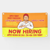 雇用技術者の個人設定インストーラーのヘルパー 横断幕 (横)