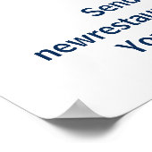 雇用救済募集ポスタカスタムーサイン ポスター (角)