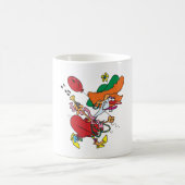 雌おもしろいピエロマグカップ コーヒーマグカップ (中央)