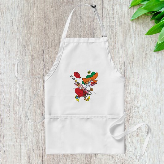 雌おもしろいピエロ スタンダードエプロン