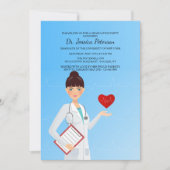 雌かわいらしメディア招待状 招待状 (正面)