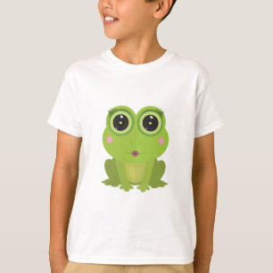 雌のカエル Tシャツ