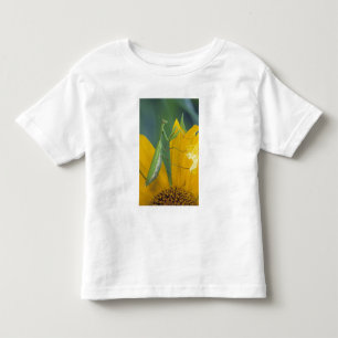 雌のカマキリ トドラーTシャツ