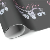 雌の子宮が花房フェミニストを育てる ラッピングペーパー (ロールコーナー)