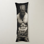 雌やる気を起こさせるフィットネス ボディピロー (裏面 (縦))