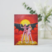 雌イカロス ポストカード (スタンド正面)