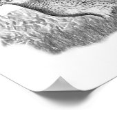 雌キジ ポスター (角)