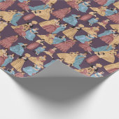 雌クラシック作家 ラッピングペーパー (角)