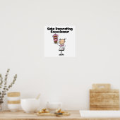 雌ケーキ飾の目利き ポスター (キッチン)