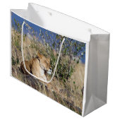 雌ジシの休息 ラージペーパーバッグ (正面アングル)