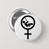 雌スインガー 缶バッジ (正面&裏面)