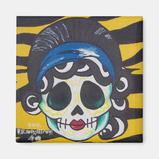 雌スカル磁石 マグネット