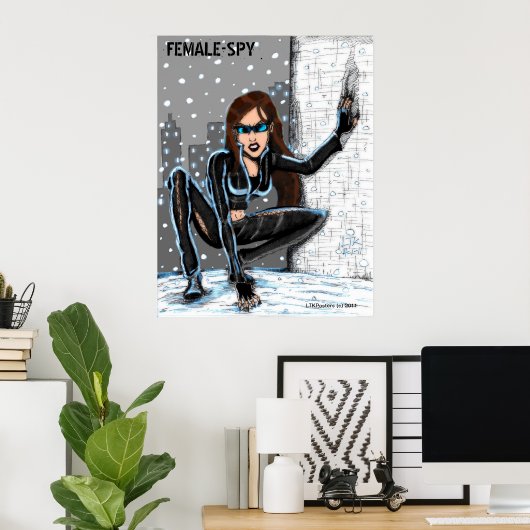 雌スパイ ポスター (ホームオフィス)
