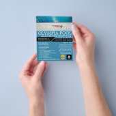 雌バザー、スイミングプール清掃広告ズ チラシ (手)