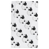 雌ヒツジのためのベビーのヒツジ スモールペーパーバッグ (正面)