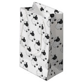 雌ヒツジのためのベビーのヒツジ スモールペーパーバッグ (正面アングル)