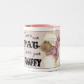 雌ヒツジの柔らかいコーヒー・マグ ツートーンマグカップ (中央)