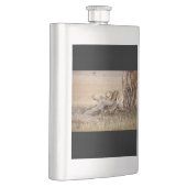 雌ライオン伸張 フラスク (右)