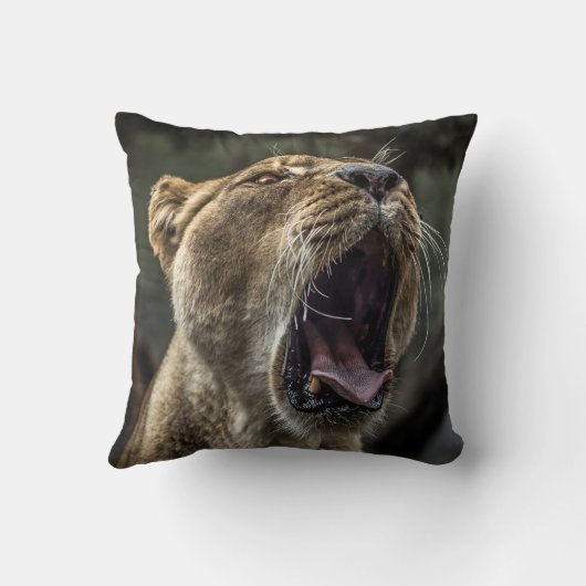 雌ライオン クッション (裏面)