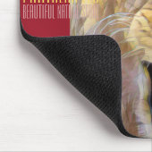 雌ライオン[マウスパッド] マウスパッド (コーナー)