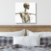 雌リブケージの3次元表示 キャンバスプリント (インサイチュ (寝室))