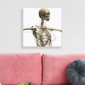 雌リブケージの3次元表示 キャンバスプリント (インサイチュ (リビング))