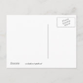 雌猫おもしろいミーム 案内ポストカード (裏面)