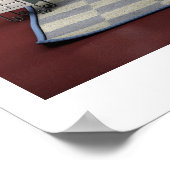 雌猫（2号猫） ポスター (角)