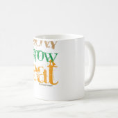 雌豚は食べます育ちます コーヒーマグカップ (正面右)