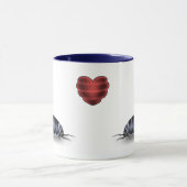 雌豚虫はマグをlove マグカップ (中央)