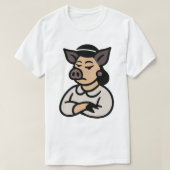 雌豚 Tシャツ (デザイン正面)