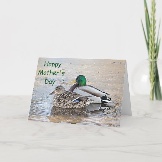 雌雄のアラードのポートレート カード (正面)