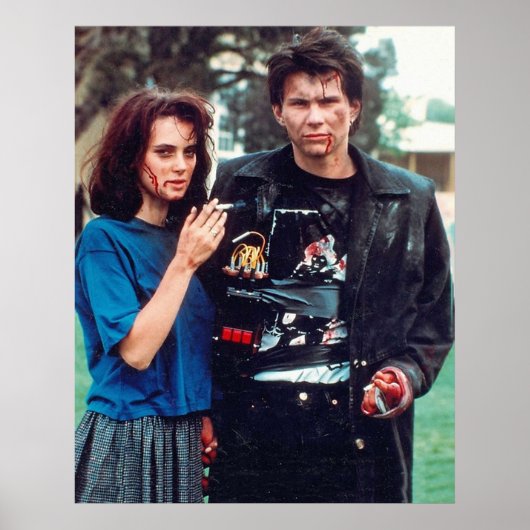 雌雄を決して雄と雄を決める ポスター (正面)