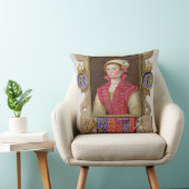 雌鶏のアン・ブーリンの(1507-36年の)第2女王のポートレート クッション (椅子)