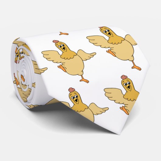 雌鶏のタイ ネクタイ (ロール)