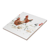 雌鶏 タイル (側面)