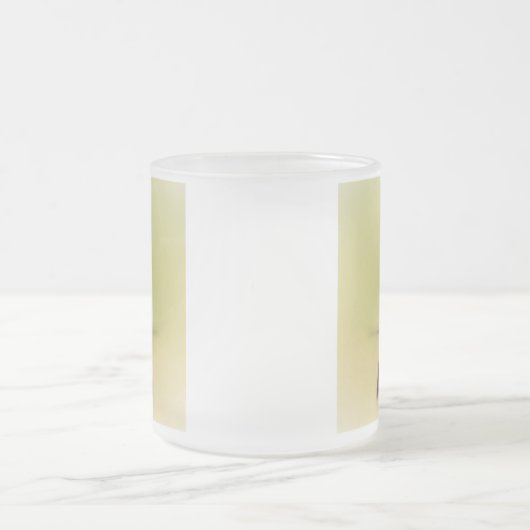 雌(鳥)ショウジョウコウカンチョウソンバード フロストグラスマグカップ (中央)