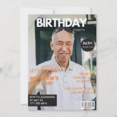 雑おもしろい誌Editorial Photo 86th birthday 招待状 (正面)
