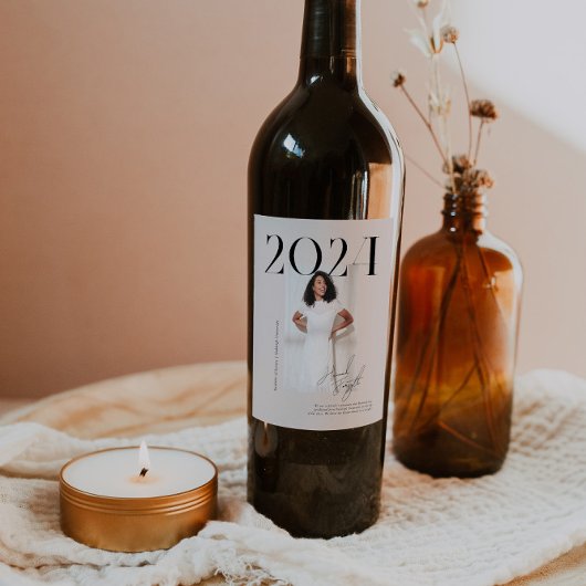 雑モダンスタイリッシュ誌 |卒業写真 ワインラベル