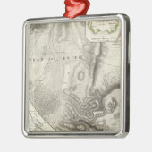 雑多な地質地図 メタルオーナメント (左)