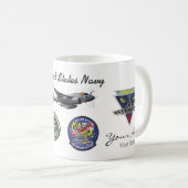 雑多。 PROWLER - EA-6Bパッチ コーヒーマグカップ (正面右)