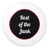 雑然とした引き出しのその他 セラミックノブ (正面)