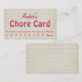 雑用カード ロイヤリティカード (正面/裏面)