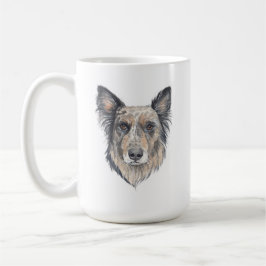 雑種の犬のマグ | 15 oz コーヒーマグカップ