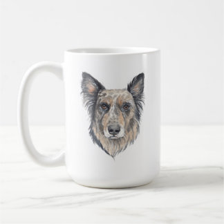雑種の犬のマグ | 15 oz コーヒーマグカップ