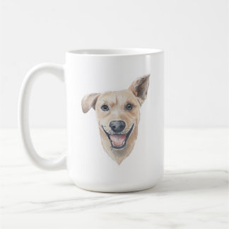 雑種の犬のマグ | 15 oz コーヒーマグカップ
