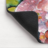 雑種の蘭の花の芸術のmousepad マウスパッド (コーナー)