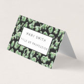 雑種エレガントフローラ – 動物 名刺 (正面)